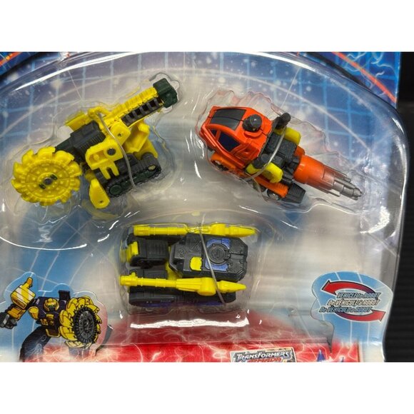 Transformers Armada Destruction Mini-con Team Drill Bit Buzzsaw Dualor MOC - Picture 2 of 7